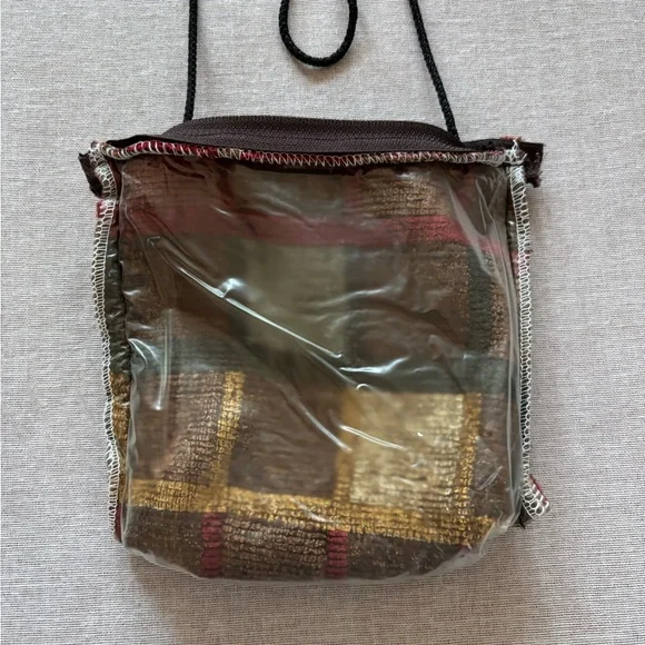 Vintage multicolored carpet purse. - Picture 9 of 9